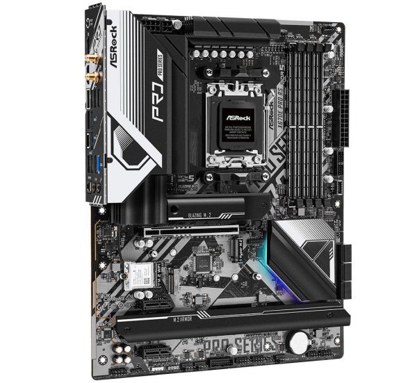 Placa de baza AsRock Socket X670E PRO RS AM5 - imagine 5