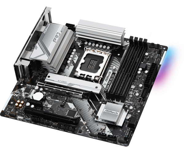 Placa de baza Asrock B760M Pro RS LGA1700, 4x DDR4 - imagine 4