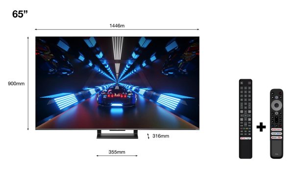 Televizor Smart QLED TCL 65C735 165,1 cm (65") 4K Ultra - imagine 4