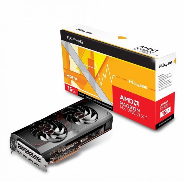 Placa Video SAPPHIRE PULSE AMD Radeon™ RX 7800 XT 16GB