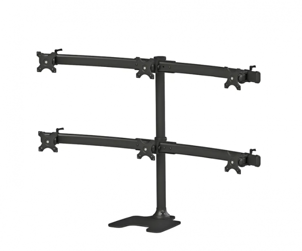 Suport 6 monitoare de birou Neomounts FPMA-D700DD6; pentru display-uri cu - imagine 3