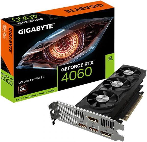 Placa video GIGABYTE GEFORCE RTX 4060 OC LOW PROFILE 8G