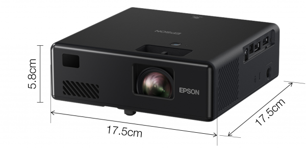 Proiector Epson EF-11 Mini laser projection TV, 3LCD, 1000 lumeni, - imagine 4