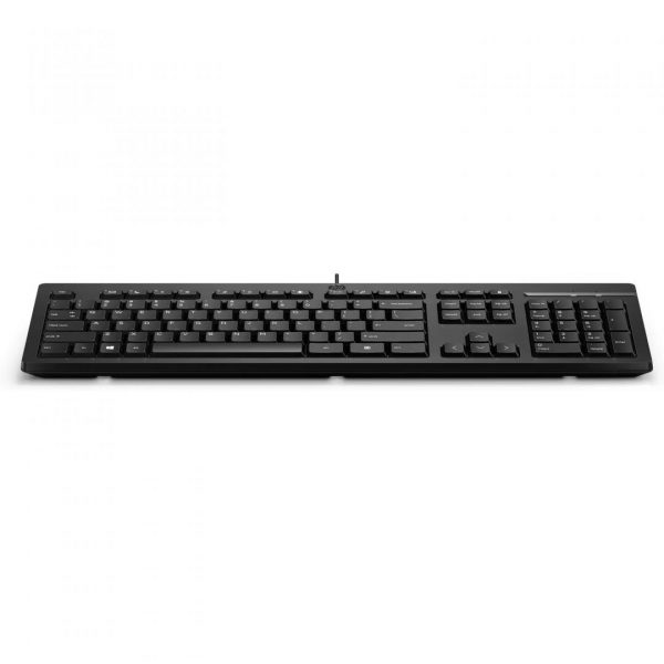 HP 125 Wired Keyboard, Dimensiuni: 6.3 x 11.2 x 3.6