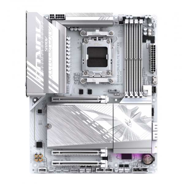 Placa de Baza GIGABYTE B850 AORUS ELITE WIFI7 ICE AM5 - imagine 3