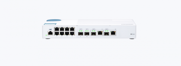 Switch QNAP M408-2C Marvell 98DX3236, 8 porturi 1Gbps, 2 porturi - imagine 3