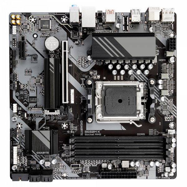 Placa de baza Gigabyte B650M K AM5 - imagine 4