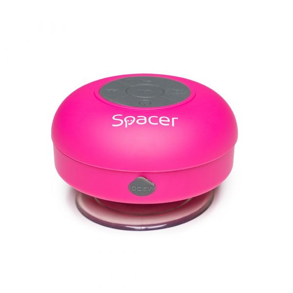 Boxa Spacer DUCKY-PNK portabila, 3W RMS, control volum, acumulator 300mAh,