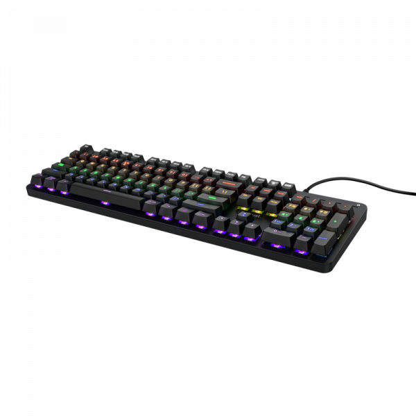 Tastatura Trust GXT863 Mazz cu fir mecanica, negru