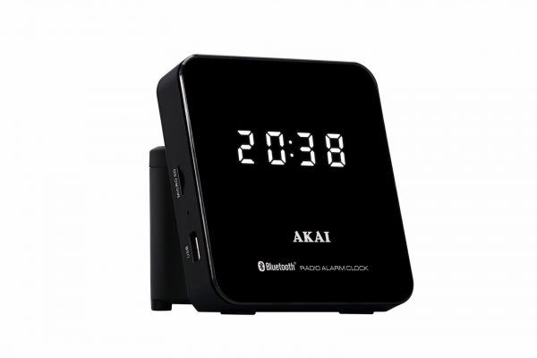 Radio cu ceas Akai ACRS-4000, Bluetooth 5.0 2.5W, negru - imagine 6