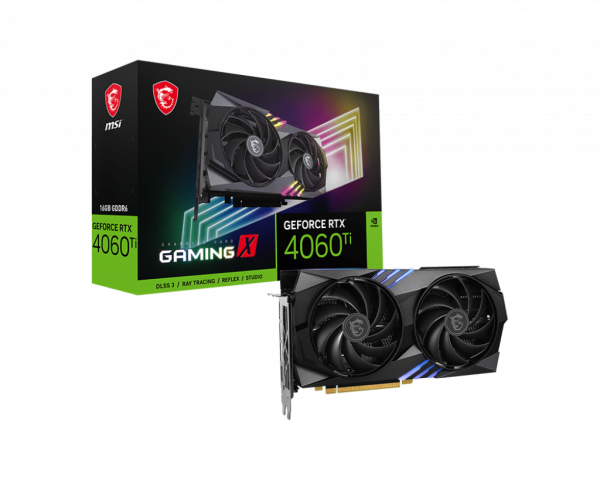 Placa video MSI GeForce RTX 4060 Ti GAMING X 16GB