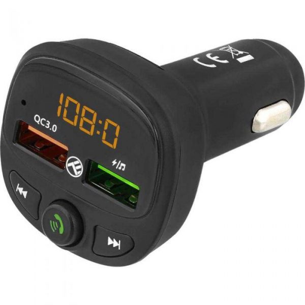 Modulator FM Bluetooth Tellur FMT-B7, negru - imagine 3