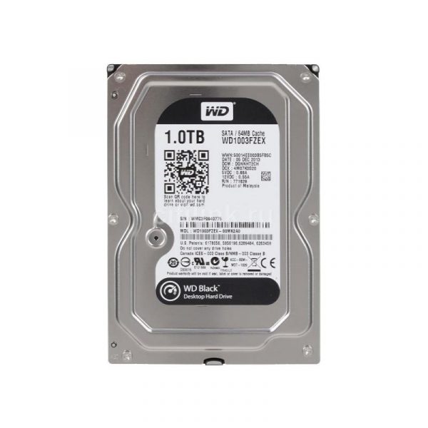 HDD  WD Black 1TB SATA-III 7200rpm 64mb