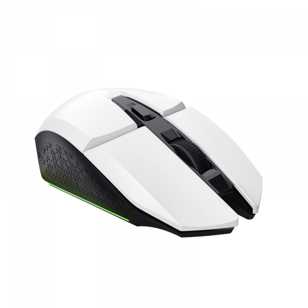 Mouse Trust GXT110W Felox cu fir,  4800 DPI, alb - imagine 3