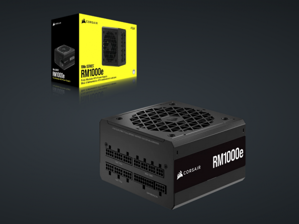 Sursa Corsair RM1000e full modulara, 1000W, 80+ GOLD, low noise,