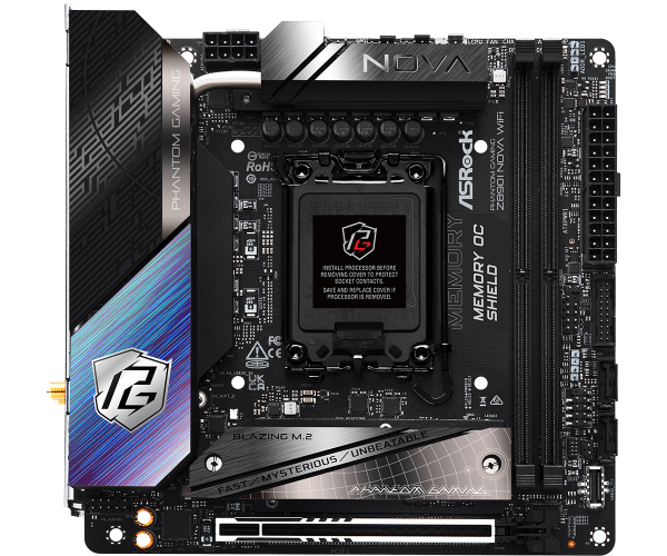 Placa de Baza ASROCK Z890I NOVA WIFI LGA1851 - imagine 3