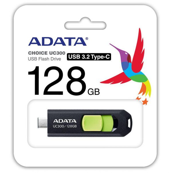 Memorie USB Flash Drive Adata 128GB, UC300, USB Type-C, Black - imagine 4