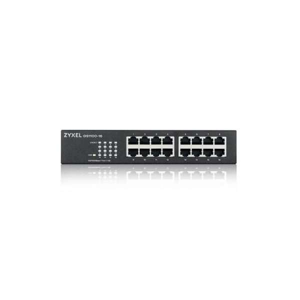 Switch ZYXEL GS1100-16, 16-port, 10/100/1000 Mbps - imagine 4