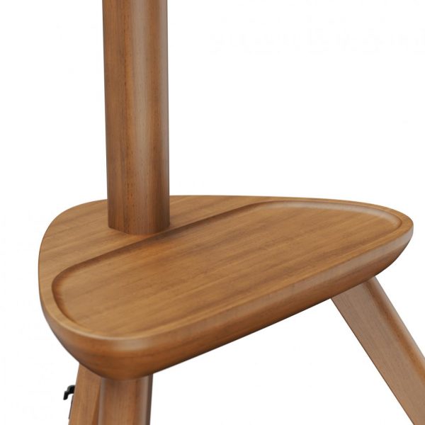 Stand TV lemn Serioux de podea 34-44F-02, dimensiuni: 768x505x1315mm, compatibilitate - imagine 7