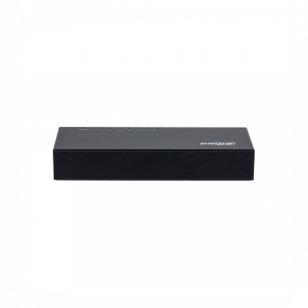Switch Dahua PFS3008-8GT; 8 ports 10/100/1000Mbps; 186mm×106mm×33mm; Common Mode 4KV; - imagine 3