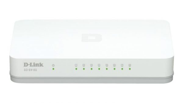 Switch D-Link GO-SW-8G, 8 port, 10/100/1000 Mbps - imagine 4
