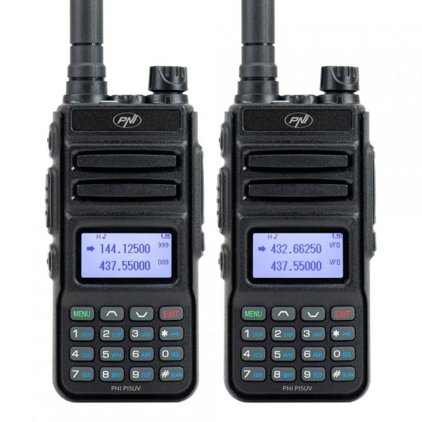 Statie radio portabila VHF/UHF PNI P15UV dual band, PNI-P15UV, 144-146MHz/430-440Mhz, - imagine 11