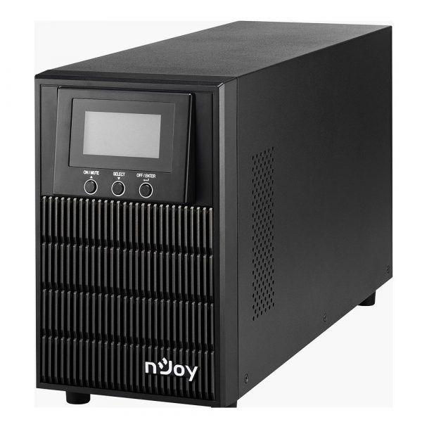 UPS nJoy Aten PRO 1000, 1000VA/800W, On-line (double convension UPS), - imagine 4