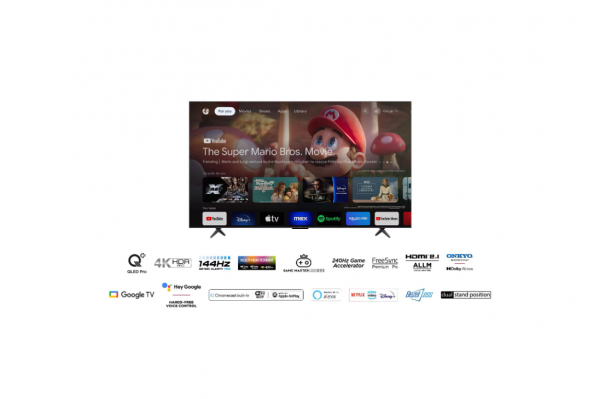 Televizor TCL QLED 85T8B, 214 cm, Smart Google TV, 4K - imagine 5
