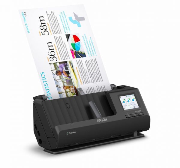 EPSON ES-C380W A4 Compact Network Sheetfed Scanner, PC-FREE scan, Rezolutie - imagine 4