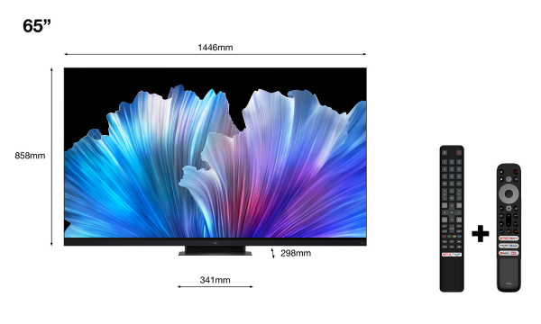 Televizor TCL QLED 65C935, 164 cm (65"), Smart Google TV, - imagine 4