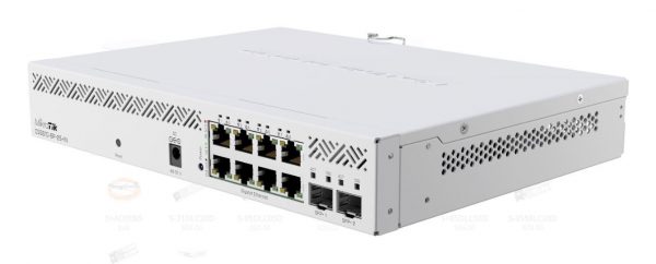 MIKROTIK, CSS610-8P-2S+IN, 8P, 2 SFP+ Port , Indoor Switch, SwitchOS