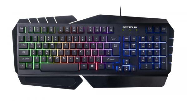 Tastatura gamig Serioux Andor, 104 taste, 19 taste Anti-ghosting ,