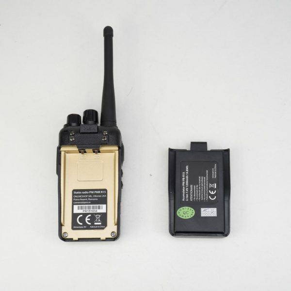 Statie radio portabila profesionala PNI PMR R15 0.5W, ASQ, TOT, - imagine 6
