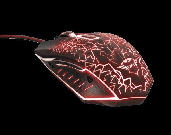 Mouse Trust GXT 105 Izza Illuminated Gaming, cu fir, RGB - imagine 3