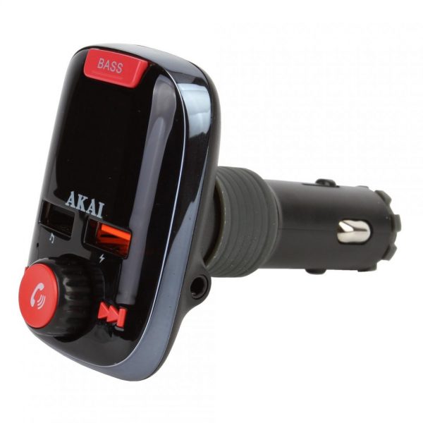 Modulator FM Akai BT FMT-74BT BLUETOOTH HANDSFREE CAR KIT FM
