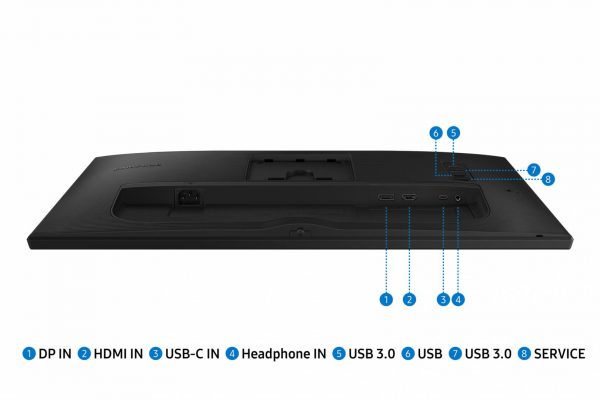 Monitor Samsung 24" LS24A400UJUXEN - imagine 32