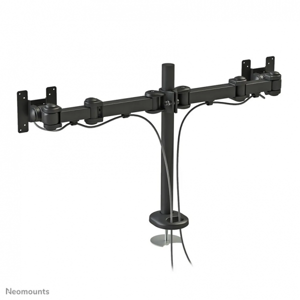 Neomounts by Newstar full motion dual desk mount (grommet) for - imagine 5