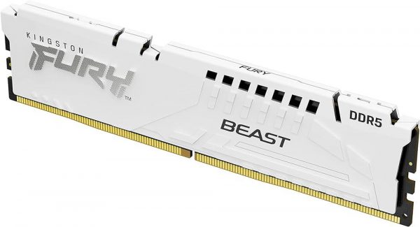 Memorie RAM Kingston 16GB 6800MHZ, CL34 Fury Beast White - imagine 4