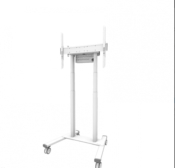 Stand mobil motorizat Neomounts by Newstar, 37"-100", 110 kg, VESA 800x600, alb - imagine 3
