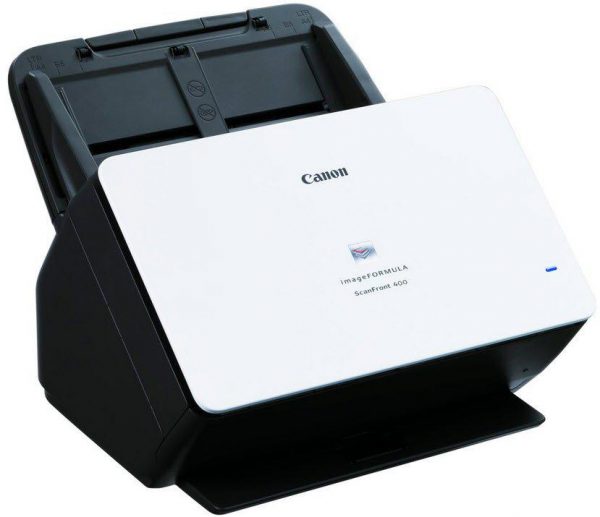 Scanner Canon ScanFront400, dimensiune A4, tip sheetfed, viteza de scanare