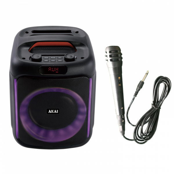 Boxa portabila Akai Bluetooth 5.0, putere RMS 50W, puterea de - imagine 4