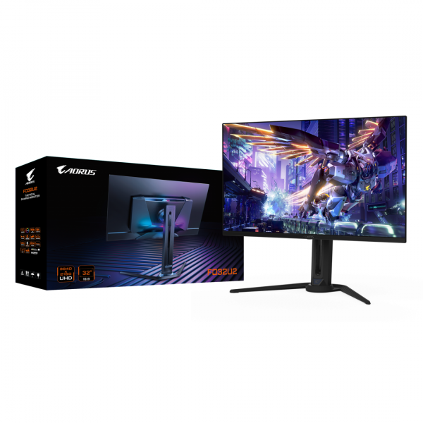 Gigabyte AORUS FO32U2 gaming monitor diagonala 31.5", 699.48 x 394.73 - imagine 6