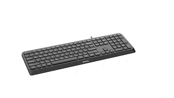 Tastatura Philips SPK6207, cu fir, 104 taste, 1.6m, negru - imagine 3