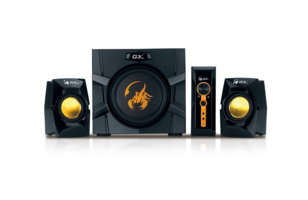 Boxe Genius 2.1 SW-G2.1 1200, RMW 30W, alimentare 220V, jack - imagine 3