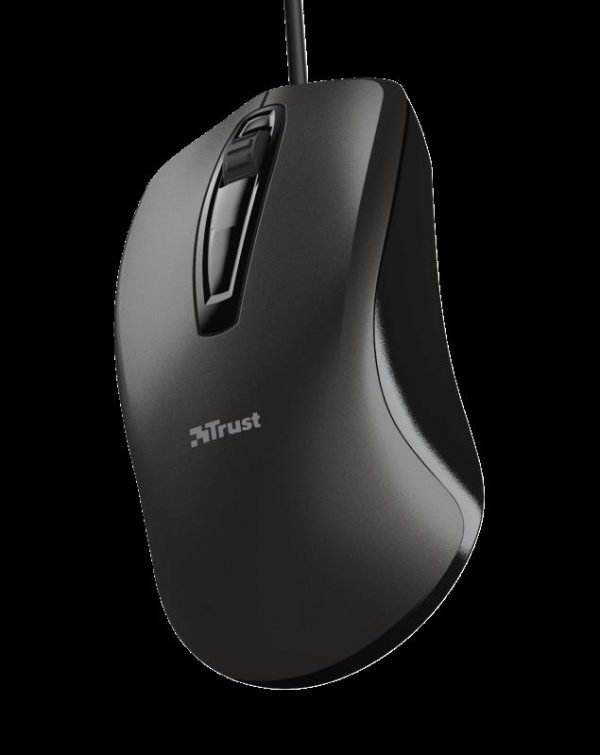 Mouse Trust Carve, USB Mouse, negru - imagine 5