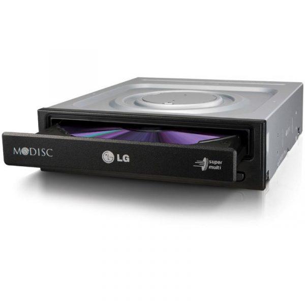 Unitate Optica DVDRW Hitachi-LG GH24NSD5 24X SATA BULK BLACK - imagine 3