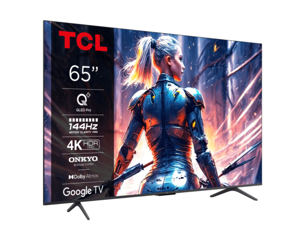 Televizor TCL QLED 65T8B, 164 cm, Smart Google TV, 4K - imagine 3