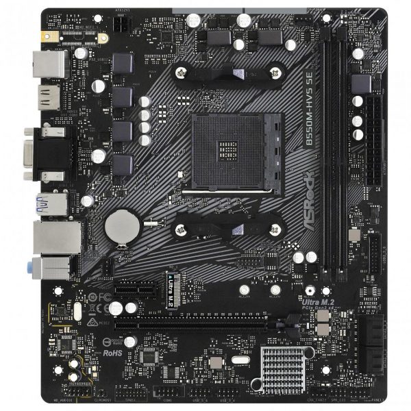 Placa de baza ASROCK B550M-HVS SE AM4 - imagine 3