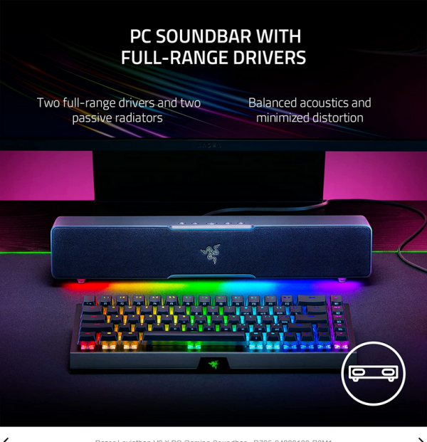 Razer Leviathan V2 X   TECHNICAL SPECIFICATIONS  FREQUENCY - imagine 6