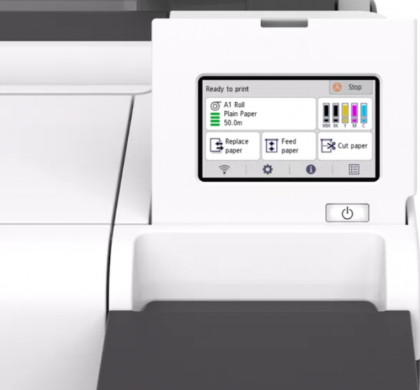Plotter Canon imagePROGRAF TM-255 + HDD 500GB, 24"(610mm), format A1, - imagine 3